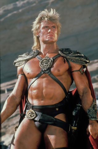 Masters of The Universe - He-Man as seen in the 1987 live action movie played by Dolph Lundgren
