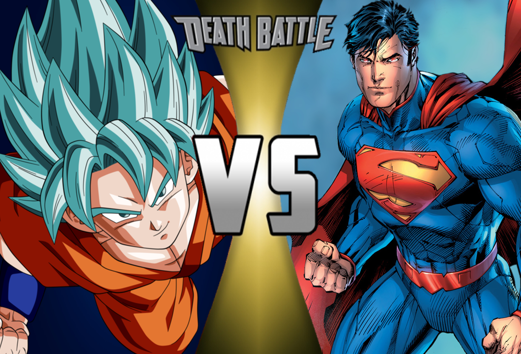 Image - Goku vs. Superman 2-Puas.png | DEATH BATTLE Wiki | FANDOM
