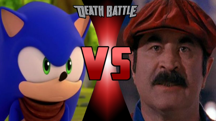 Image - Sonic Boom vs Movie Mario.png | DEATH BATTLE Wiki | FANDOM ...