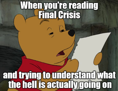 Final Crisis Confusion