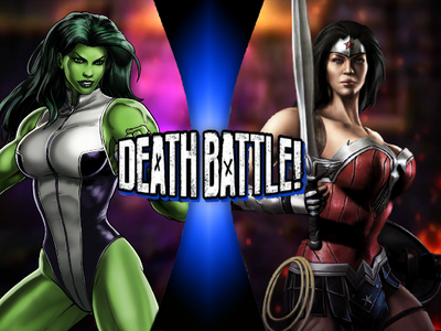 She-Hulk VS Wonder Woman