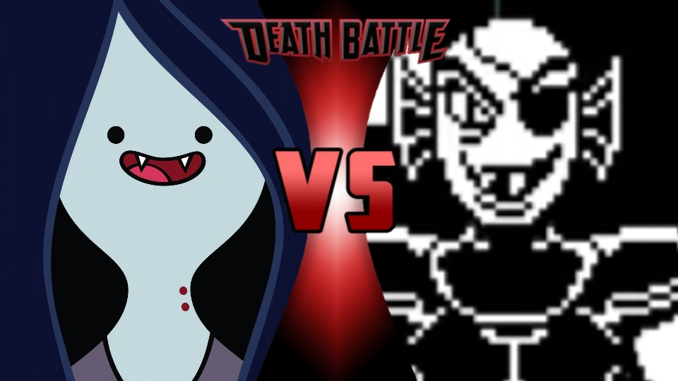 Image Marceline (Adventure Time) vs. Undyne (Undertale).png DEATH