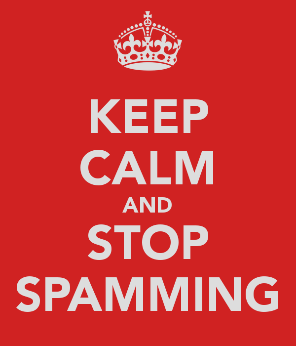 stop spam
