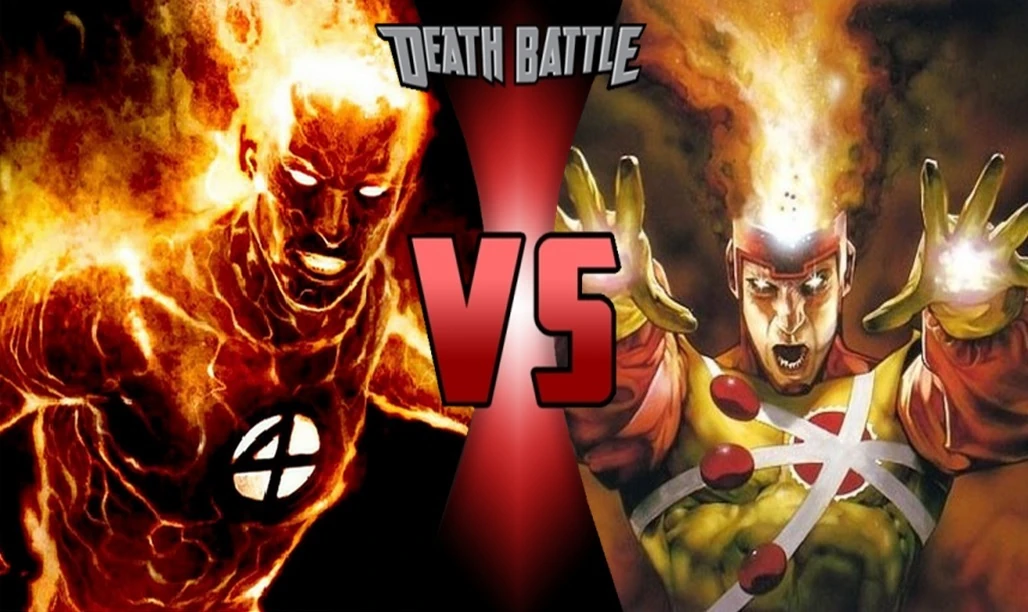 Image Human Torch vs. Firestorm.jpg DEATH BATTLE Wiki FANDOM