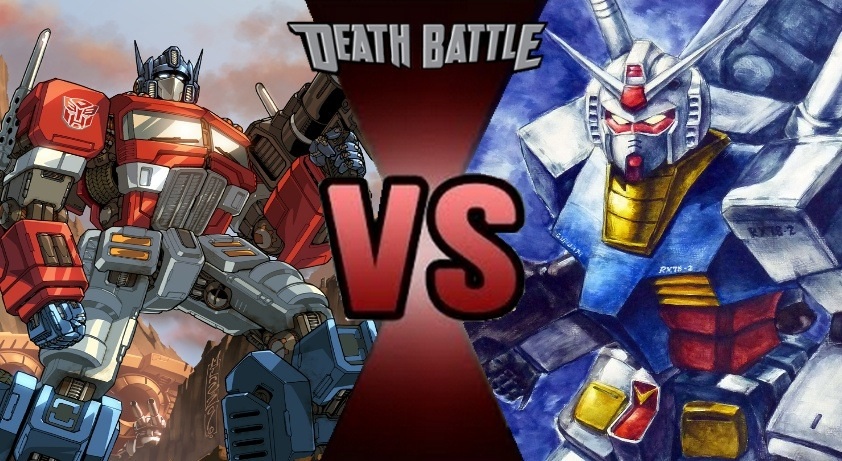 Image - G1 Optimus Prime (Transformers) vs RX-78-2 Gundam (Mobile Suit