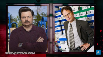 Ron Swanson Vs Dwight Schrute Death Battle Fanon Wiki Fandom