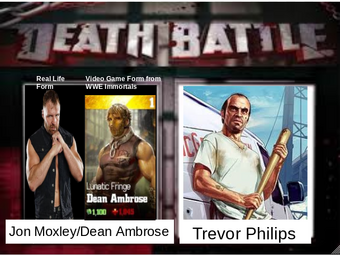 Jon Moxley Vs Trevor Philips Death Battle Fanon Wiki Fandom