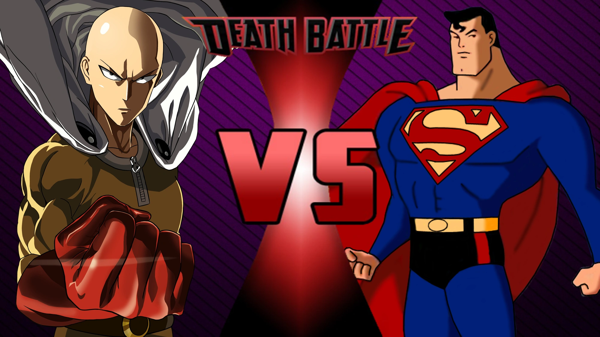 One Punch Man Vs Superman Death Battle
