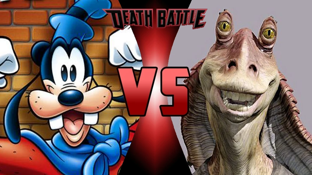 Goofy VS Jar Jar Binks Death Battle Fanon Wiki FANDOM powered by Wikia