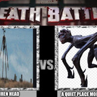 Siren Head Vs A Quiet Place Monster Death Battle Fanon Wiki Fandom