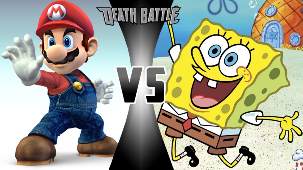 Mario VS SpongeBob SquarePants | Death Battle Fanon Wiki | FANDOM