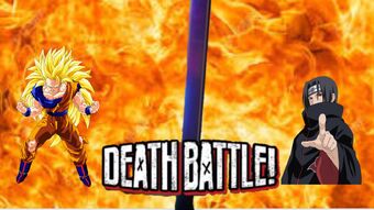 Goku Vs Itachi Death Battle Fanon Wiki Fandom