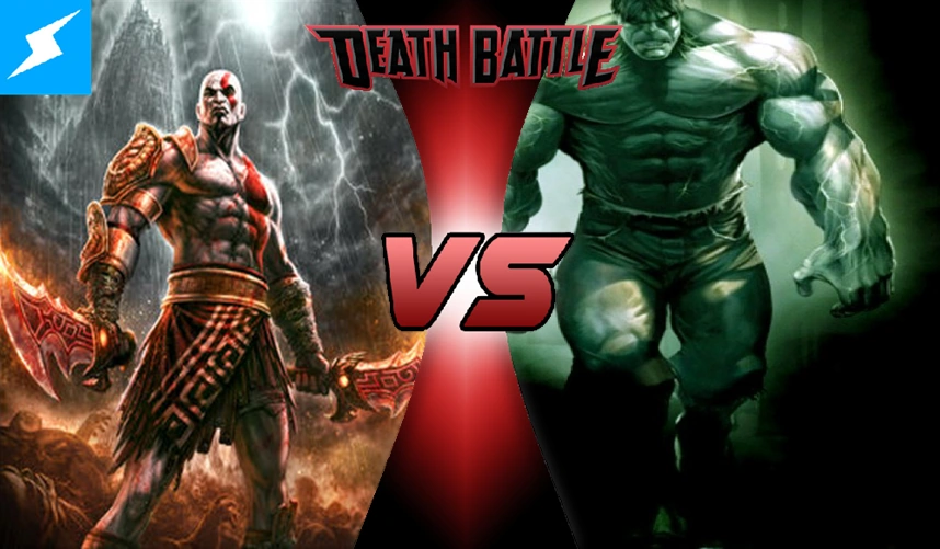 God Of War Kratos Vs Hulk