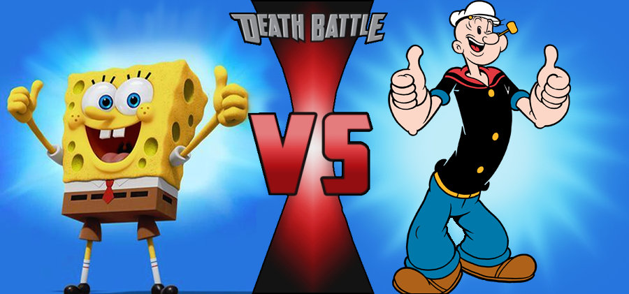 popeye vs spongebob squarepants death battle fanon wiki fandom