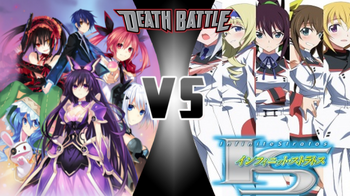 Shidou's Harem vs Ichika's Harem (Date-A-Live vs Infinite Stratos