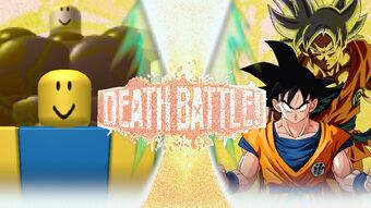 User Blog Beautifulduwanged Robloxian Vs Son Goku Death Battle Fanon Wiki Fandom - kid goku face roblox