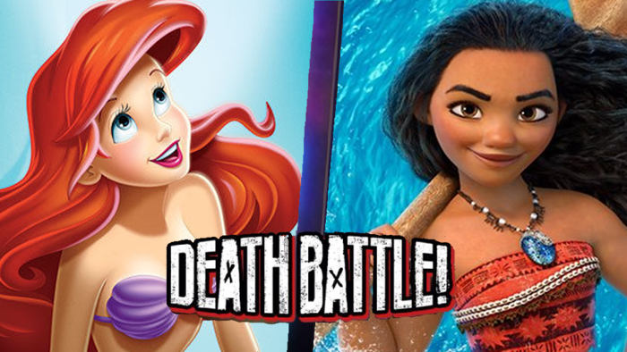 ariel vs moana death battle fanon wiki fandom powered by wikia