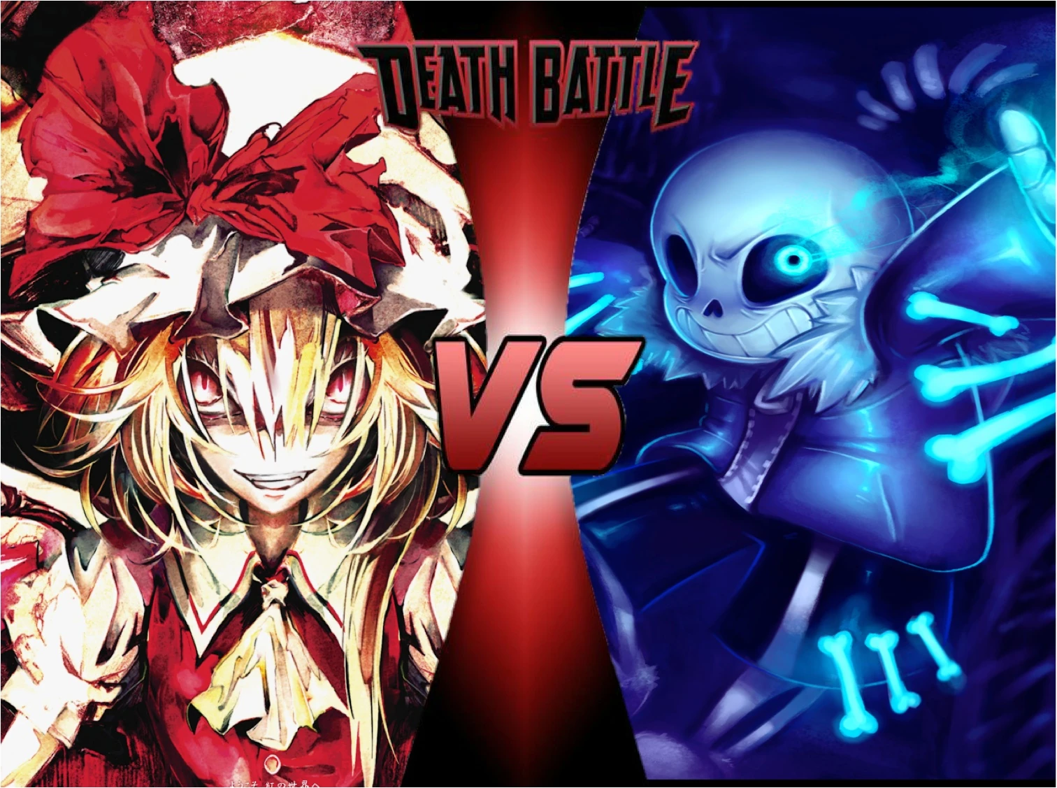 Flandre Scarlet vs Sans Death Battle Fanon Wiki FANDOM powered by Wikia
