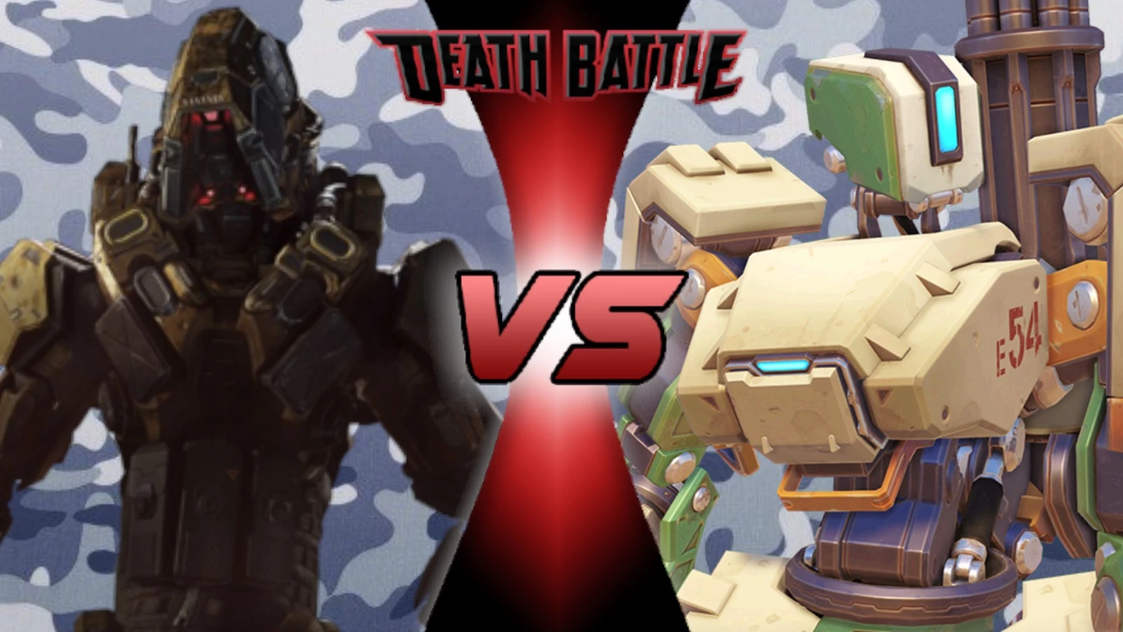 Image EWR115 vs Bastion.jpeg Death Battle Fanon Wiki FANDOM