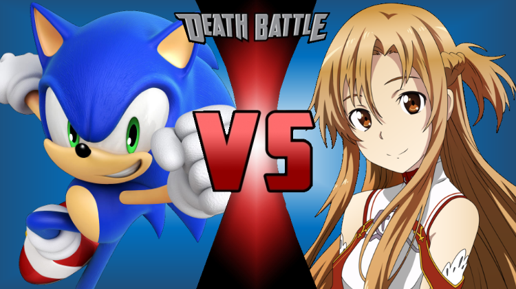 Sonic The Hedgehog Vs Asuna Yuuki Death Battle Fanon Wiki Fandom Powered By Wikia