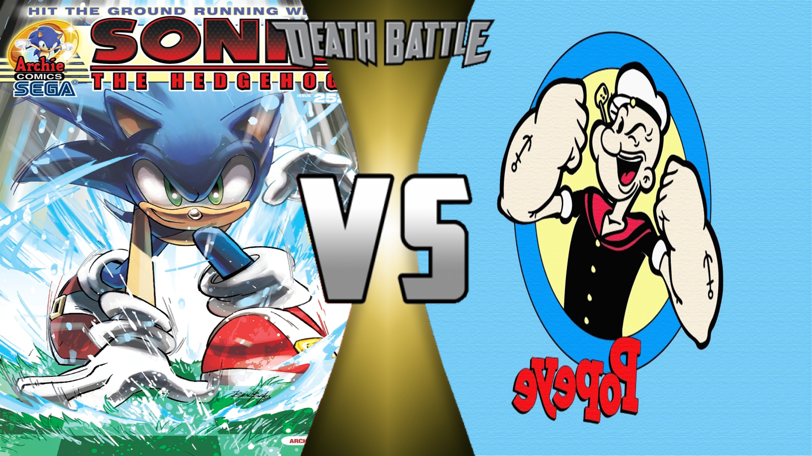 Sonic VS Popeye | Death Battle Fanon Wiki | Fandom
