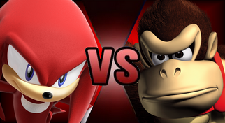 Knuckles Donkey Kong Fake Thumbnail
