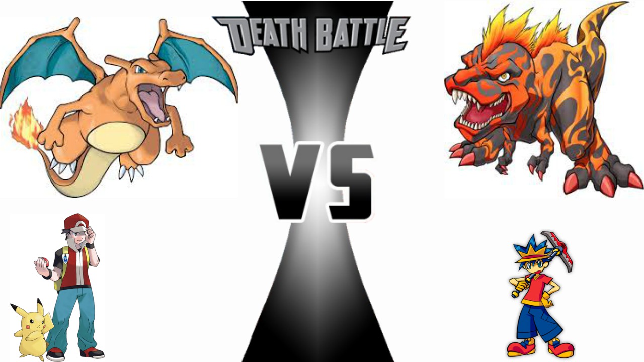 Red Pokémon Vs Hunter Fossil Fighters Death Battle