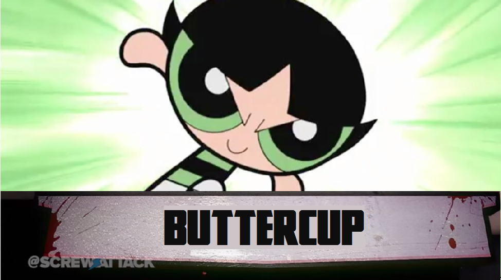 powerpuff girl buttercup shadow