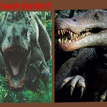Indominus Rex Vs Spinosaurus Death Battle Fanon Wiki Fandom