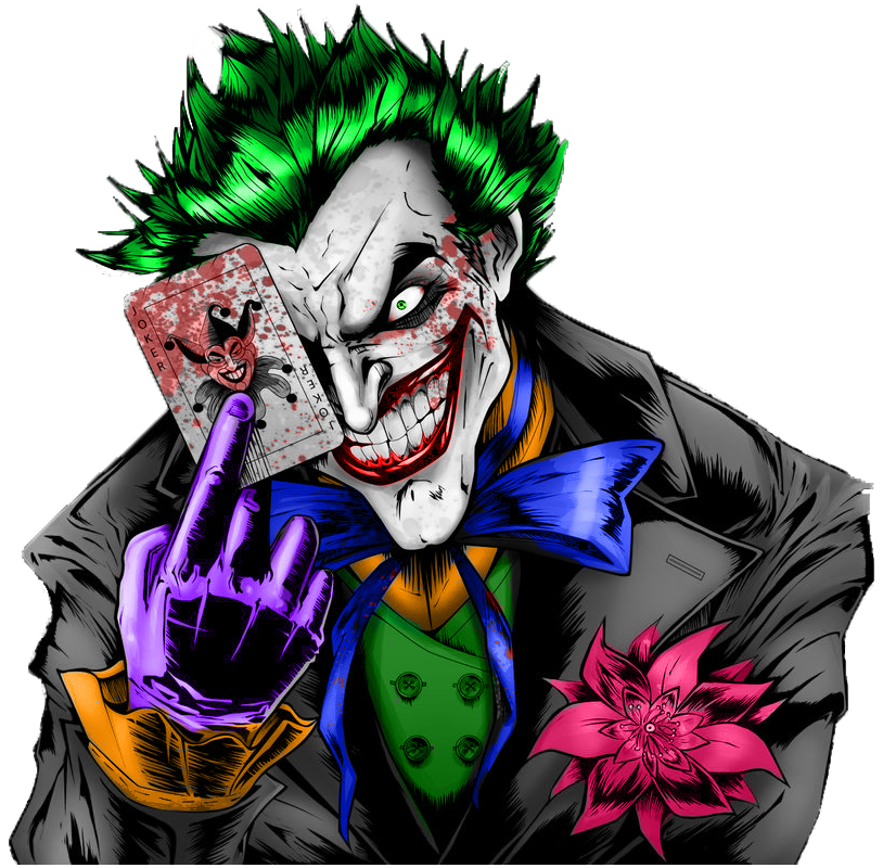 Image Joker black and white colored in ps by zerods111 Image Joker black and white colored in ps by zerods111