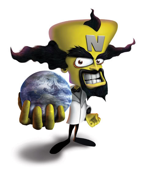 skylanders crash bandicoot and dr neo cortex