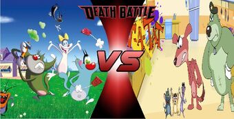 Oggy And The Cockroaches Vs Rat A Tat Death Battle Fanon Wiki Fandom