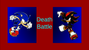 Sonic Vs Shadow Death Battle Fanon Wiki Fandom