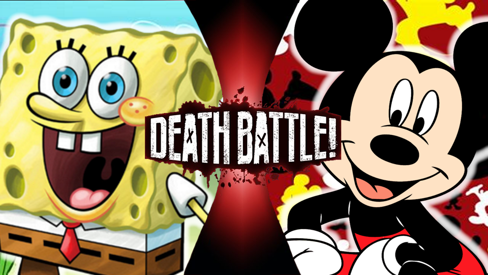 Mickey Mouse Vs Spongebob Squarepants Battle Fanon Wiki Mickey Vs Spongebob