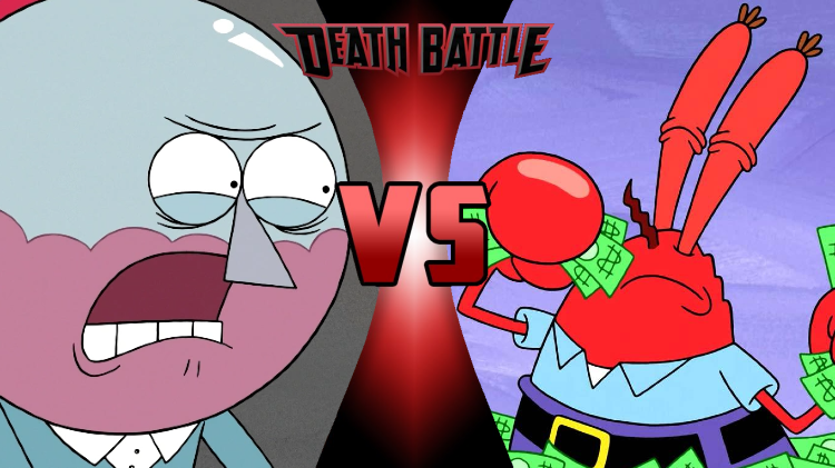 Benson vs Mr. Krabs | Death Battle Fanon Wiki | Fandom