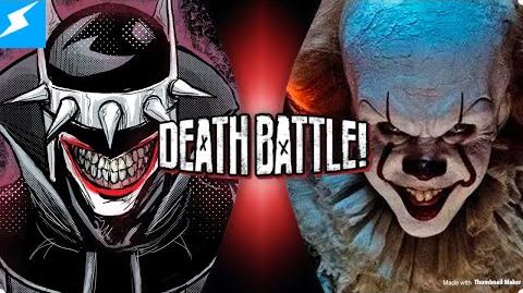 death pennywise batman vs laughs battle wikia