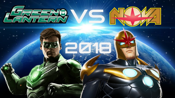 Green Lantern versus Nova