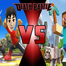 minecraft vs roblox death battle Mii Vs Steve Death Battle Fanon Wiki Fandom