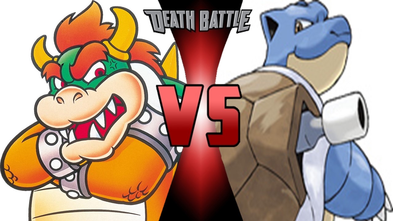 bowser vs blastoise death