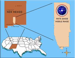 White Sands Missile Range location