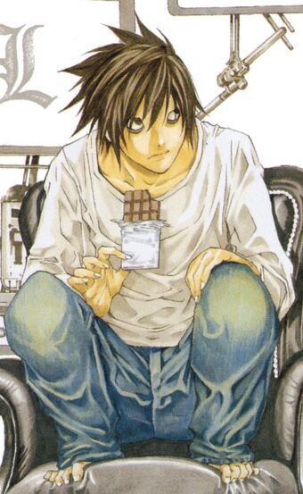 L Character Death Note Wiki Fandom