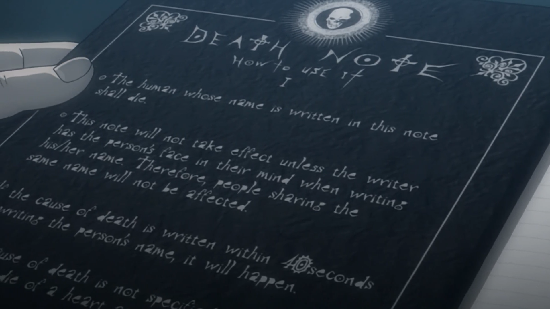 Reglas De La Death Note Death Note S Wiki Fandom