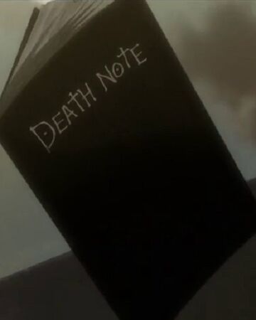 Roblox Death Note Death Note Object Death Note Wiki Fandom