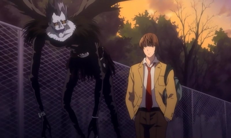 Image - Ryuk and Light.jpg | Death Note Wiki | FANDOM powered by Wikia