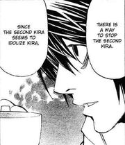 L reveals how to stop the Second Kira