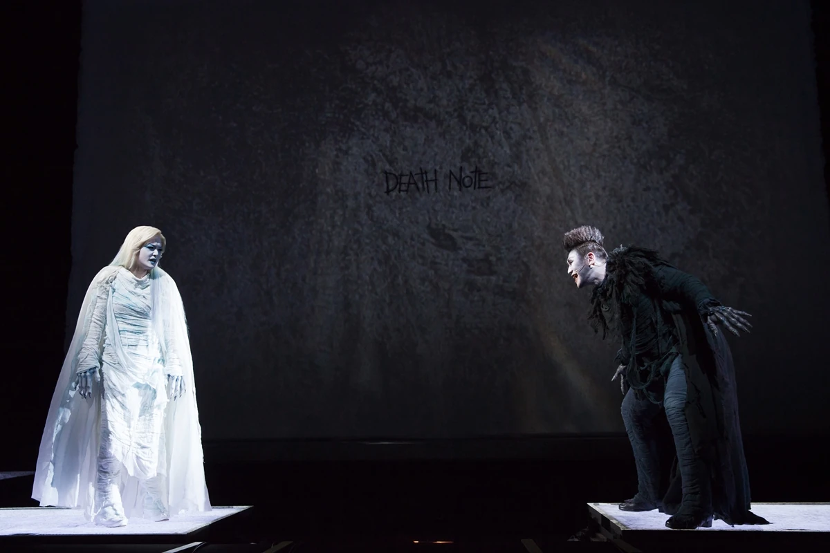 Image Musical Korean 2017 Rem and Ryuk.jpg Death Note Wiki FANDOM