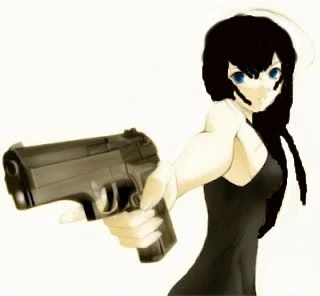 Image Befunky T Anime Girl With Gun 170 Jpg Death Note Fanon