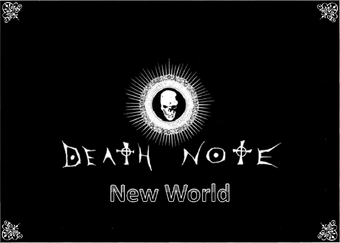 Death Note New World Death Note Fanon Wiki Fandom