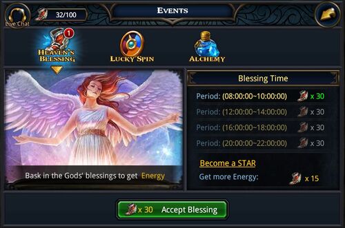 Heaven-blessing