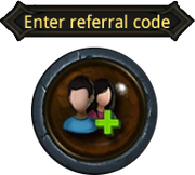 Enter referral code